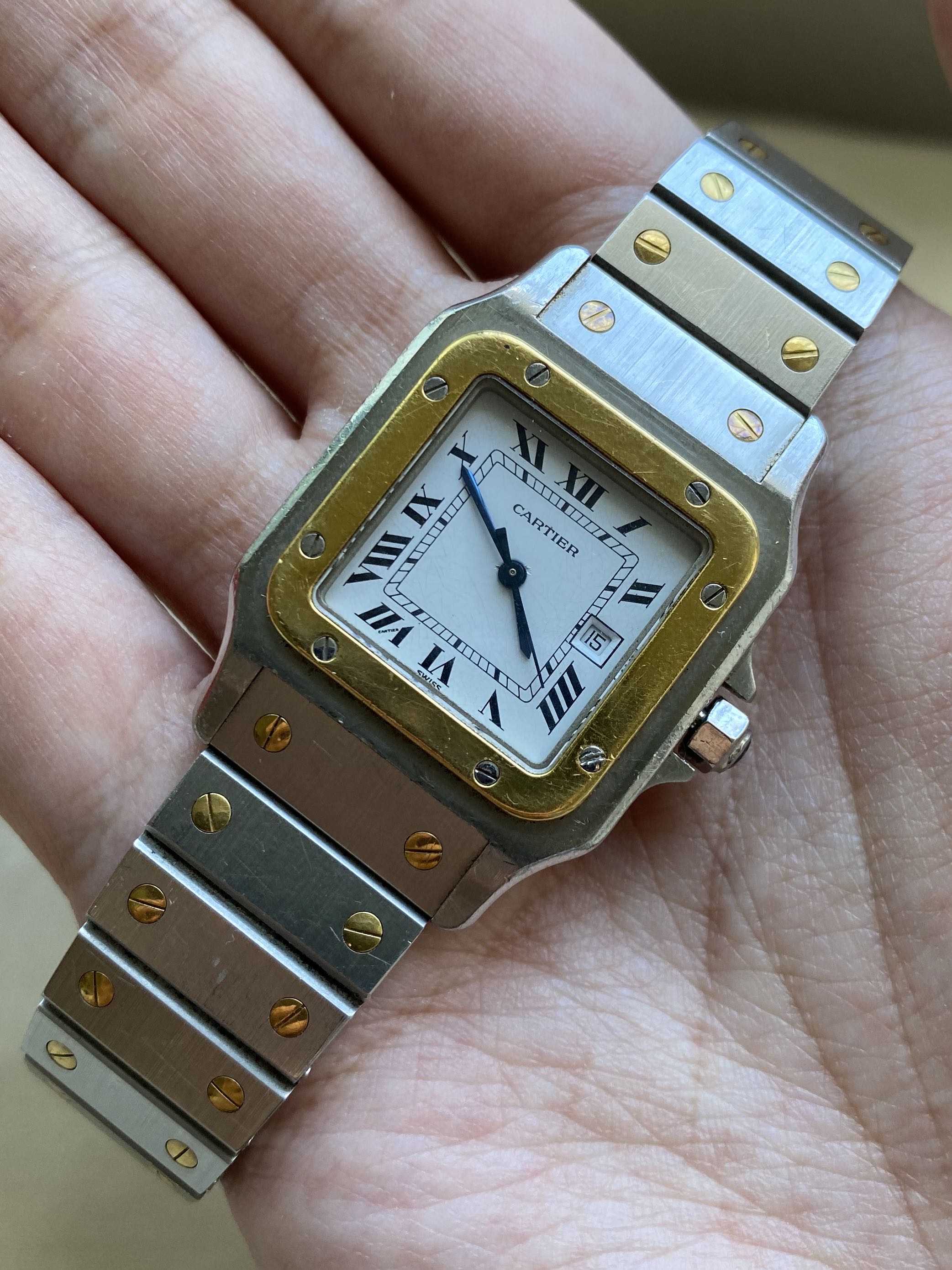 Cartier santos top carree