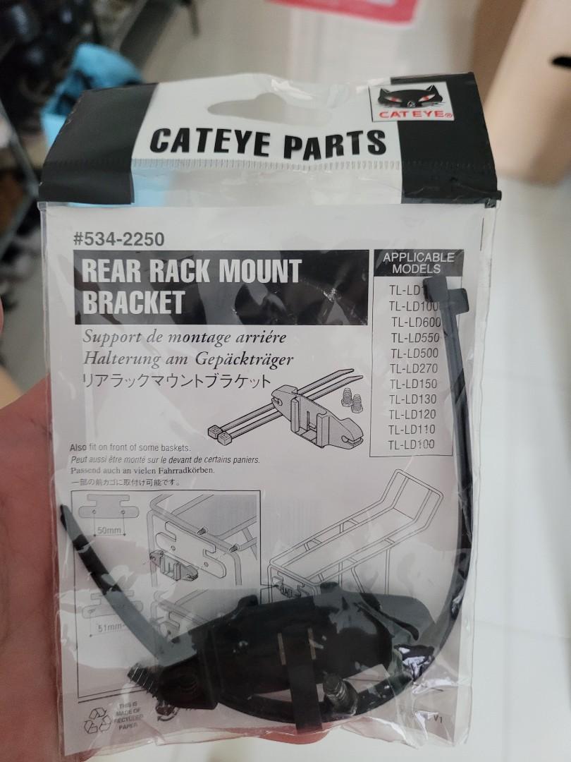 Cateye rear rack mount Sports Equipment Bicycles Parts Parts Accessories on Carousell