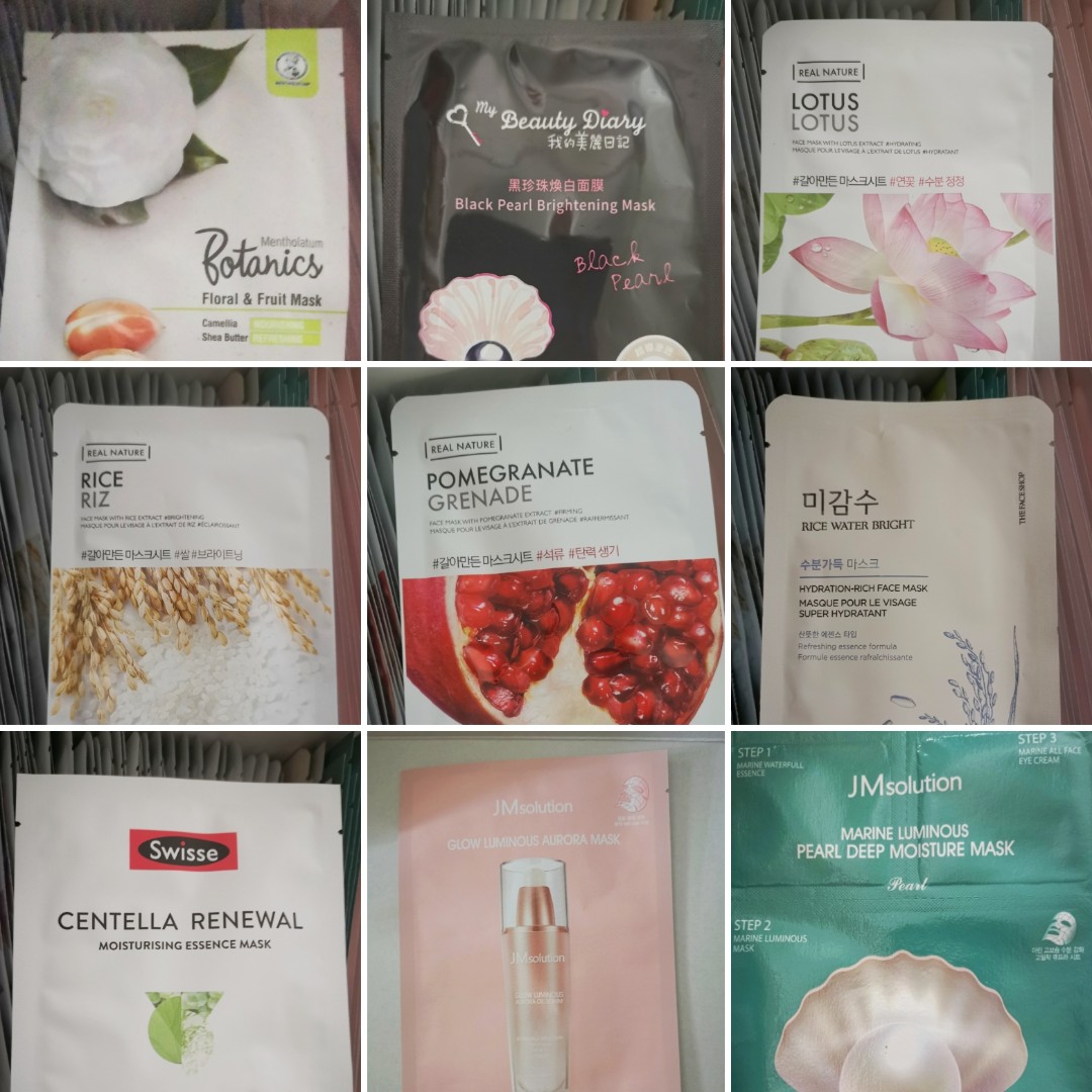Wholesale Korean Skincare Facial Sheet Masks [Bulk Buy], Beauty