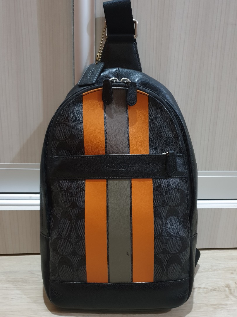 Coach charles pack in signature online