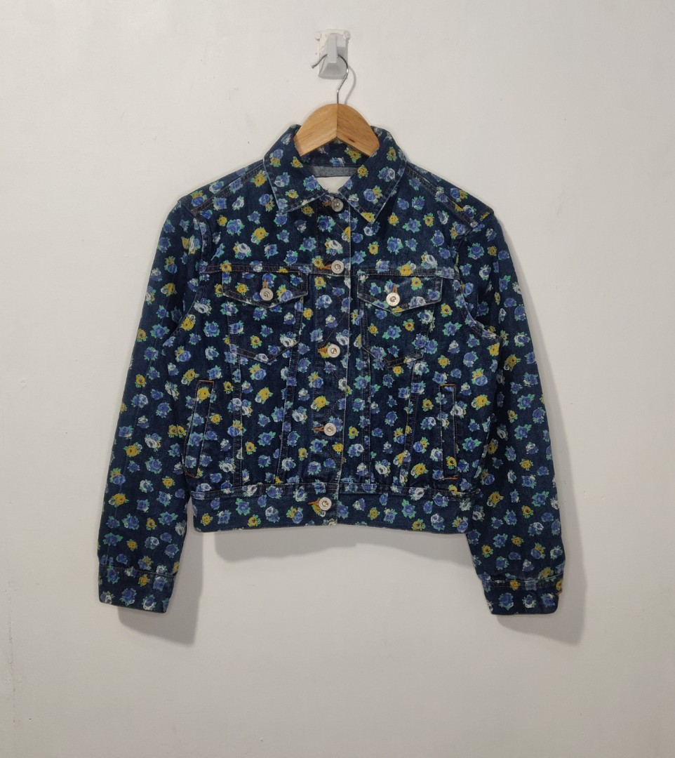 coach floral jacket