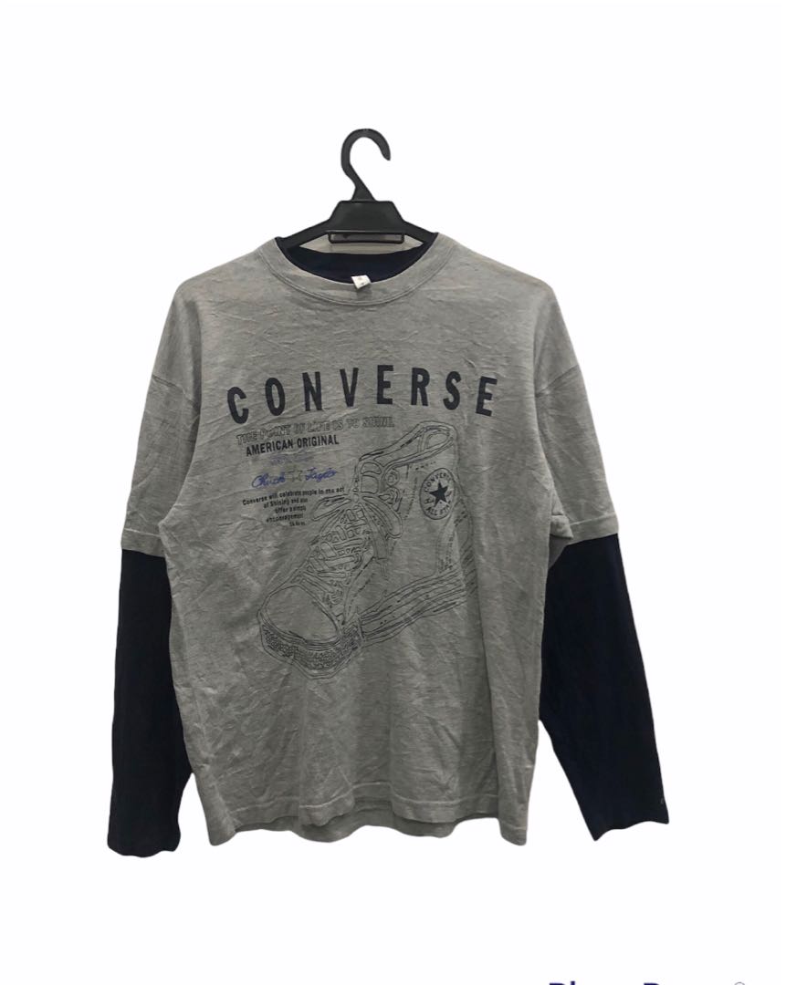 Converse long Sleeve Women s Fashion Tops Longsleeves on