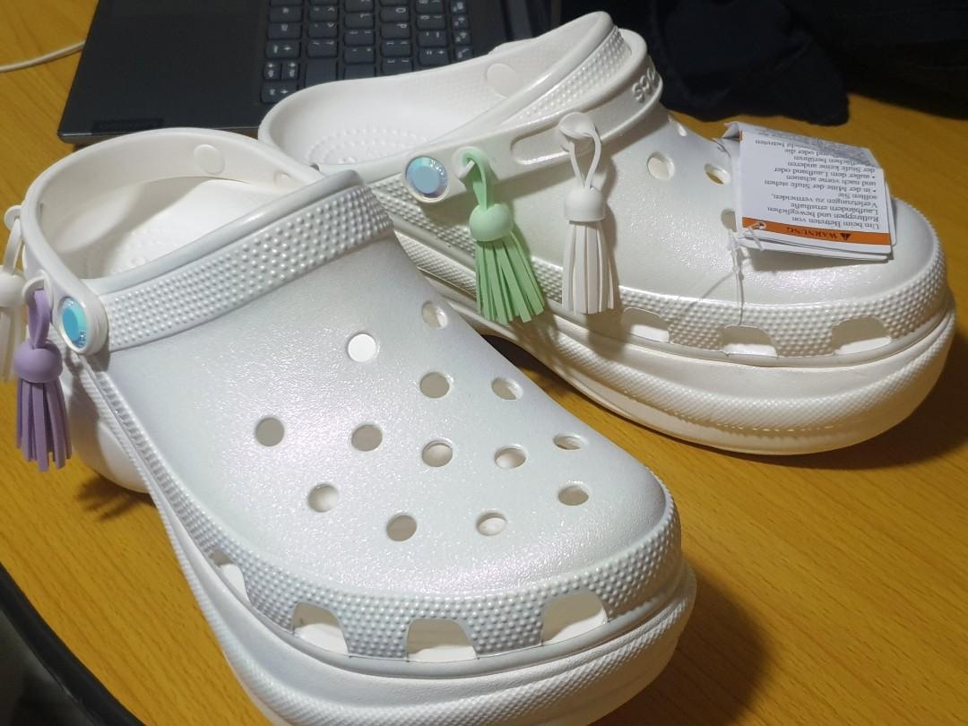 Crocs deals bae iridescent