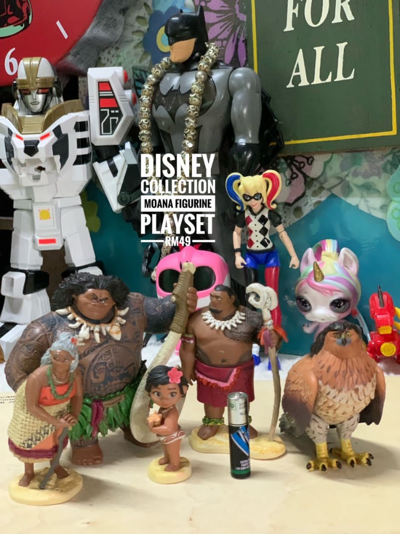 Moana shop figurine playset