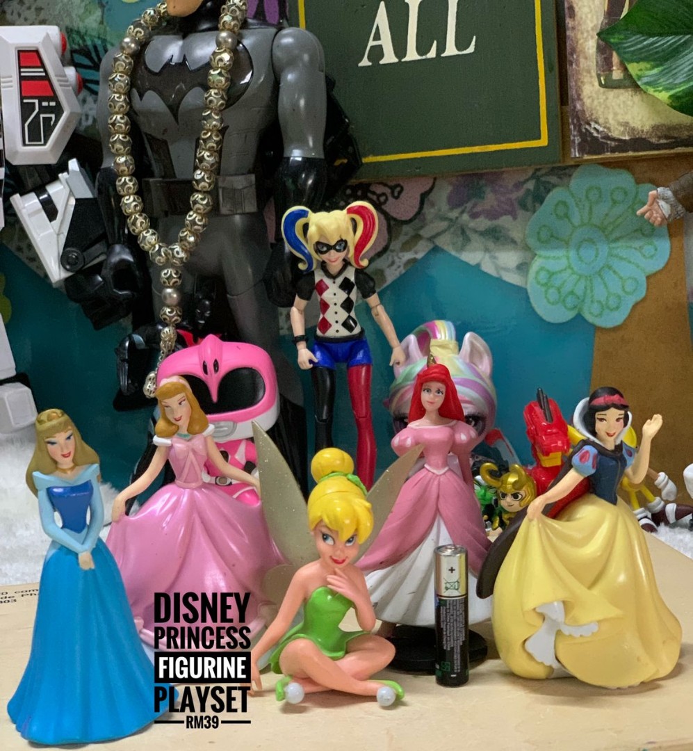 Disney princess figurine hot sale playset