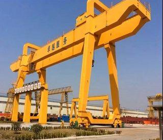 Double Beam Gantry Crane-Double Hooks Heavy Duty Gantry Crane