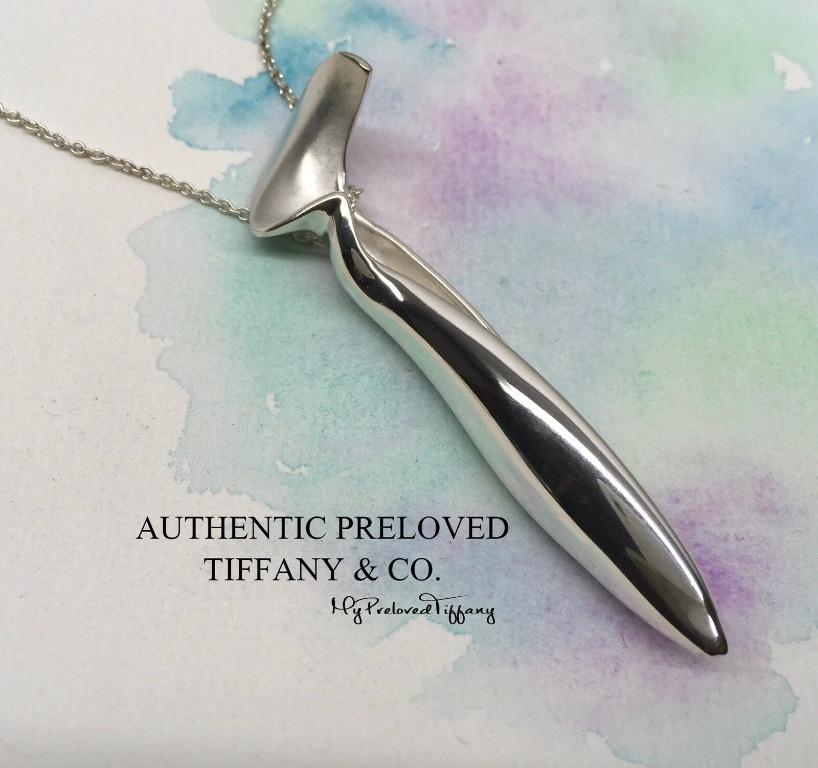 Tiffany orchid on sale necklace