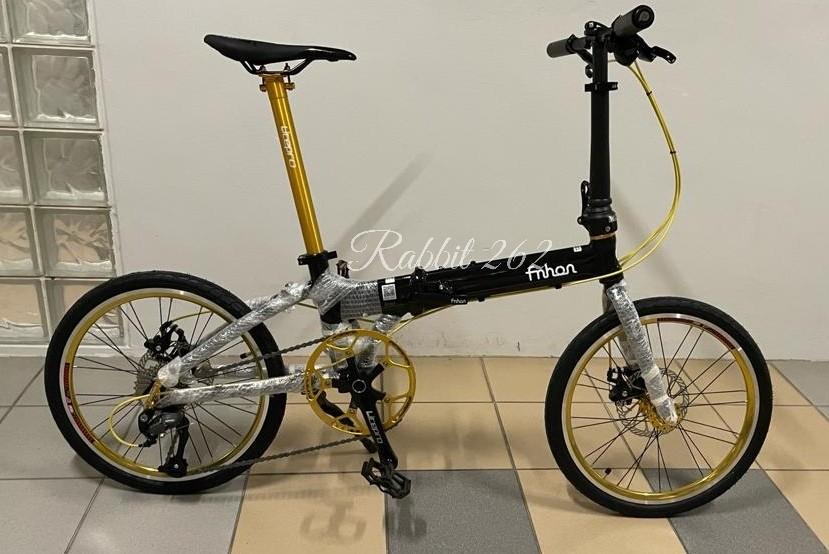Fnhon Blast Storm foldable bike SHIMANO 9 10speed Litepro hollowtech crank set litepro wheelset