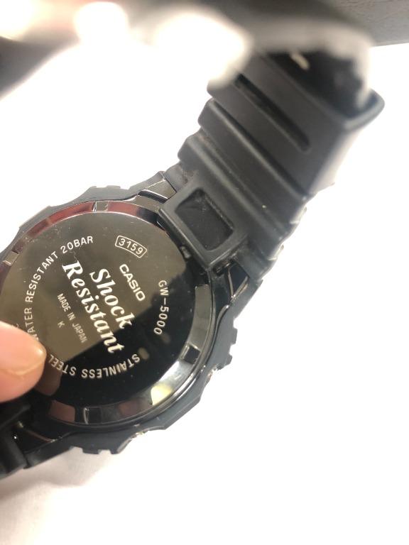 G shock, GW-5000-1JF, Made in Japan, 名牌, 手錶- Carousell