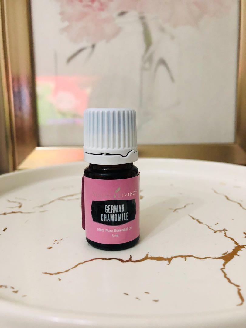 German Chamomile 5ml Young Living (Category: Health Food, Drinks & Tonics) located in Mandaluyong City. Submitted by minimalistjess (Listing ID 1114236005, Image 2). Description: New and sealed. RFS: Im a YL Distributor and I still have stash of essential oils. Message for details 😊.