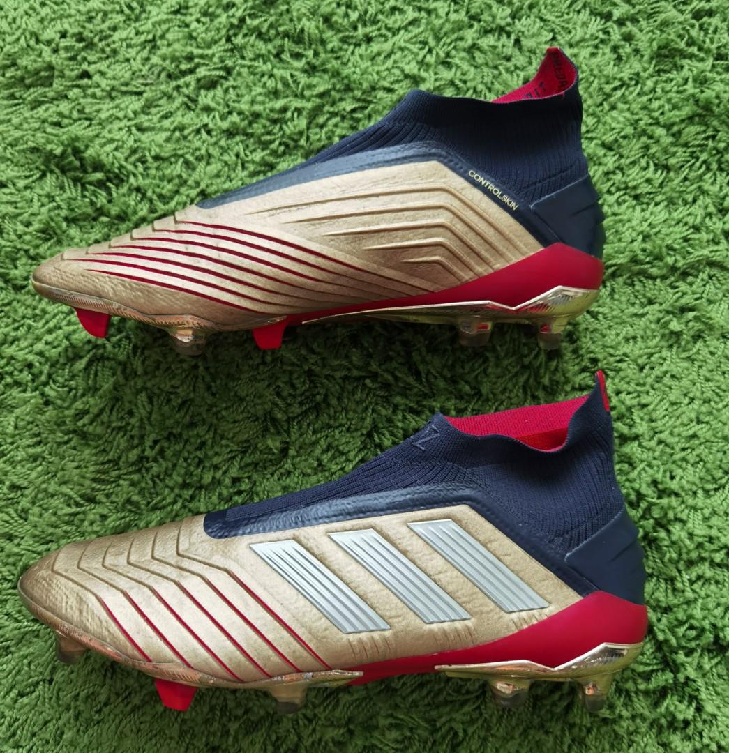 Gold Adidas predator 19 DB ZZ