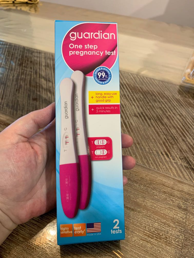 Guardian Pregnancy Test Kit 2 Test, Beauty & Personal Care, Bath & Body, Body Care on Carousell