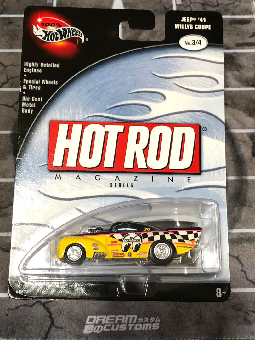 Hot wheels hot shop rod magazine series