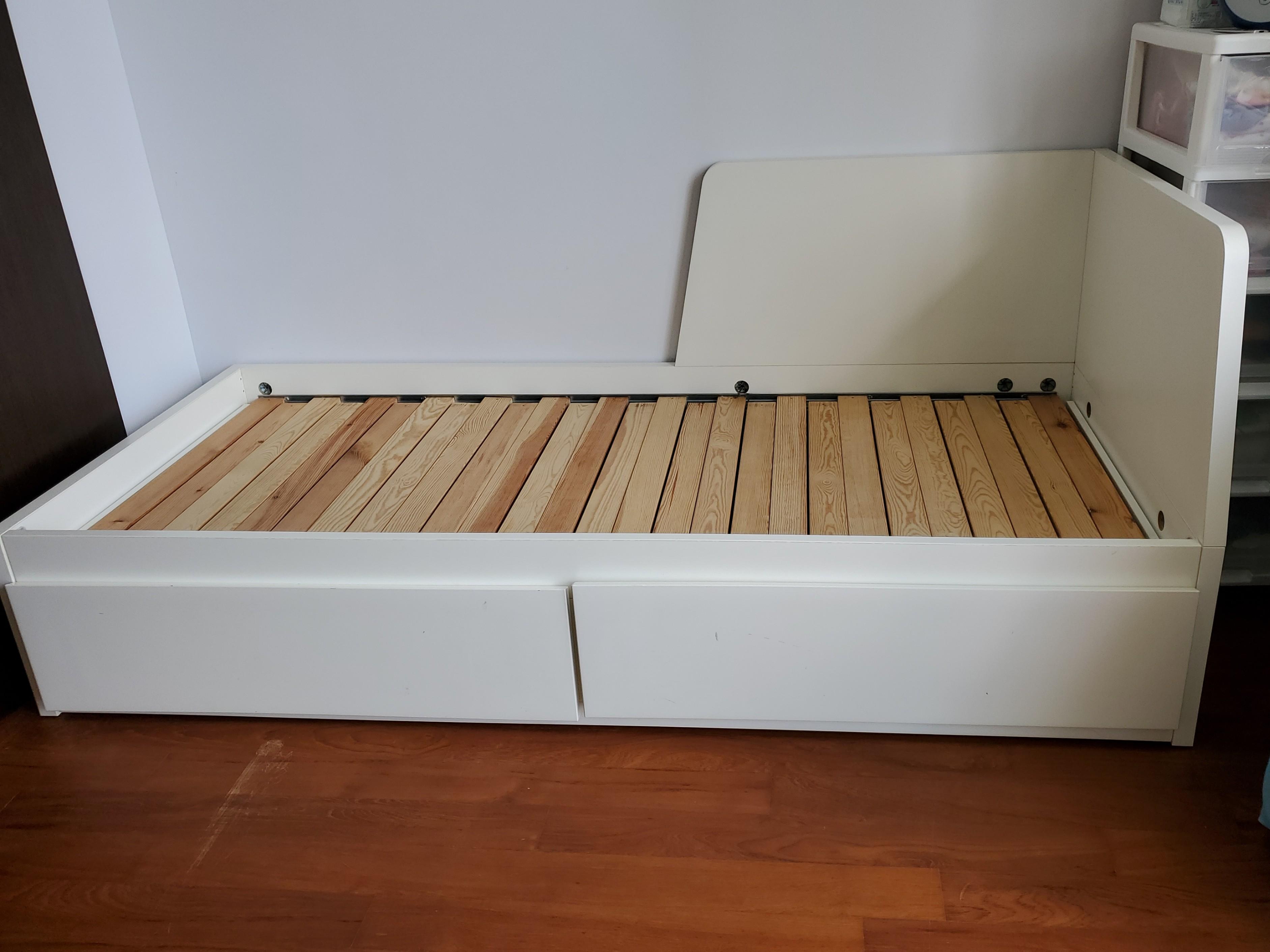 Ikea Pull Out Bed Frame Furniture And Home Living Furniture Bed Frames