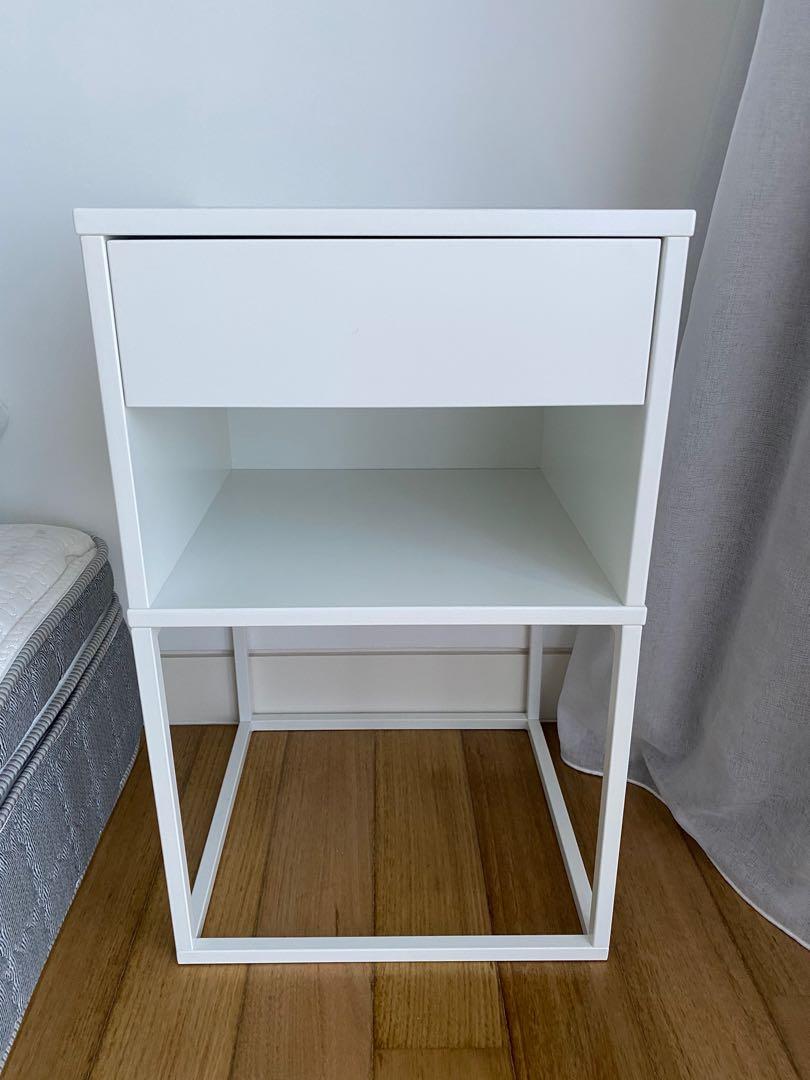 Ikea vikhammer hotsell bedside table