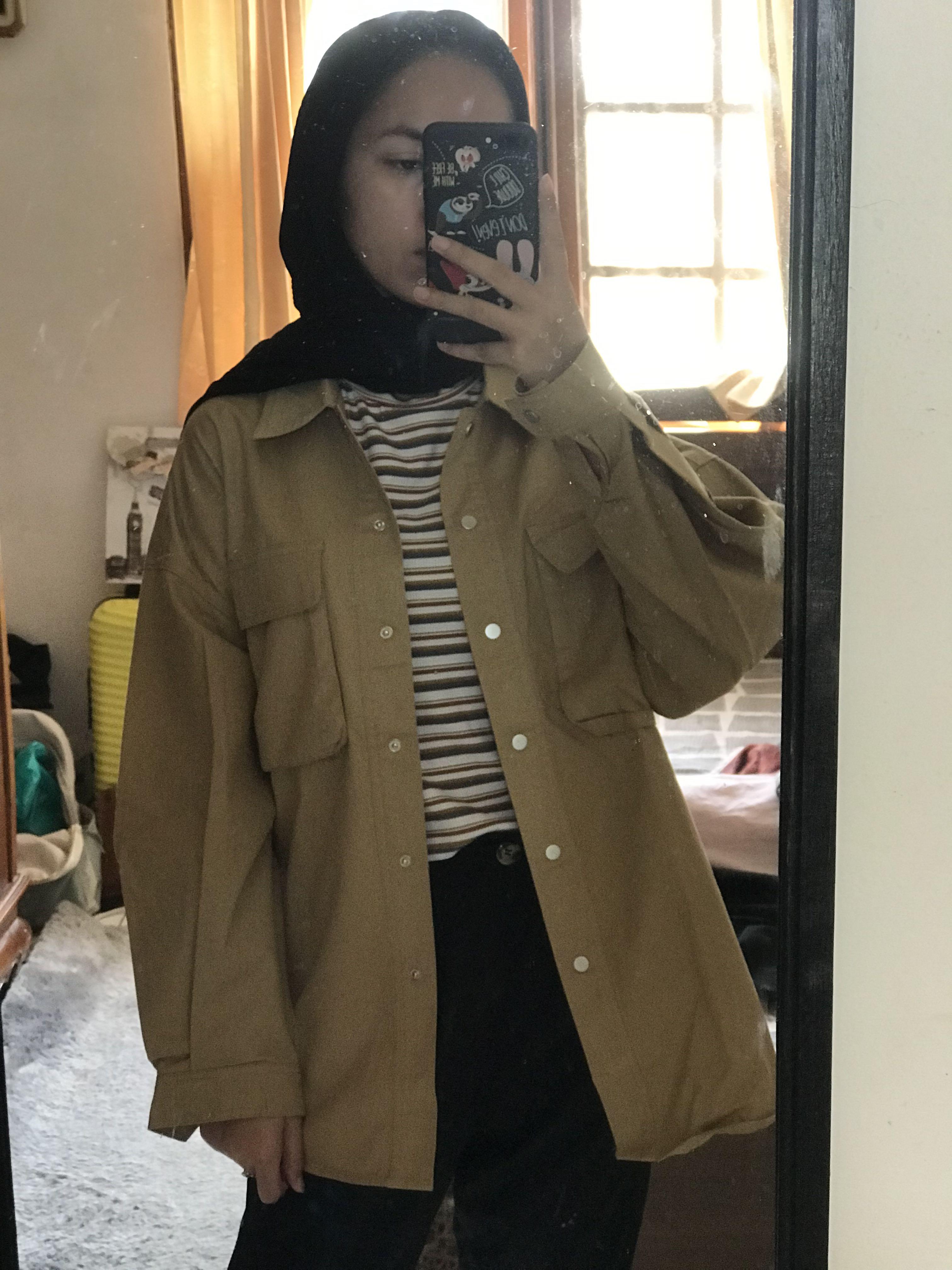 Jaket oversize sales