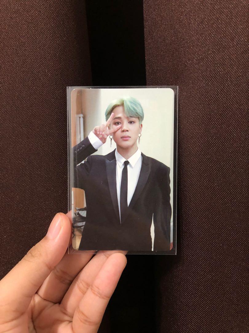 Jimin Memories 2018 BTS Photocard, Hobbies & Toys, Memorabilia