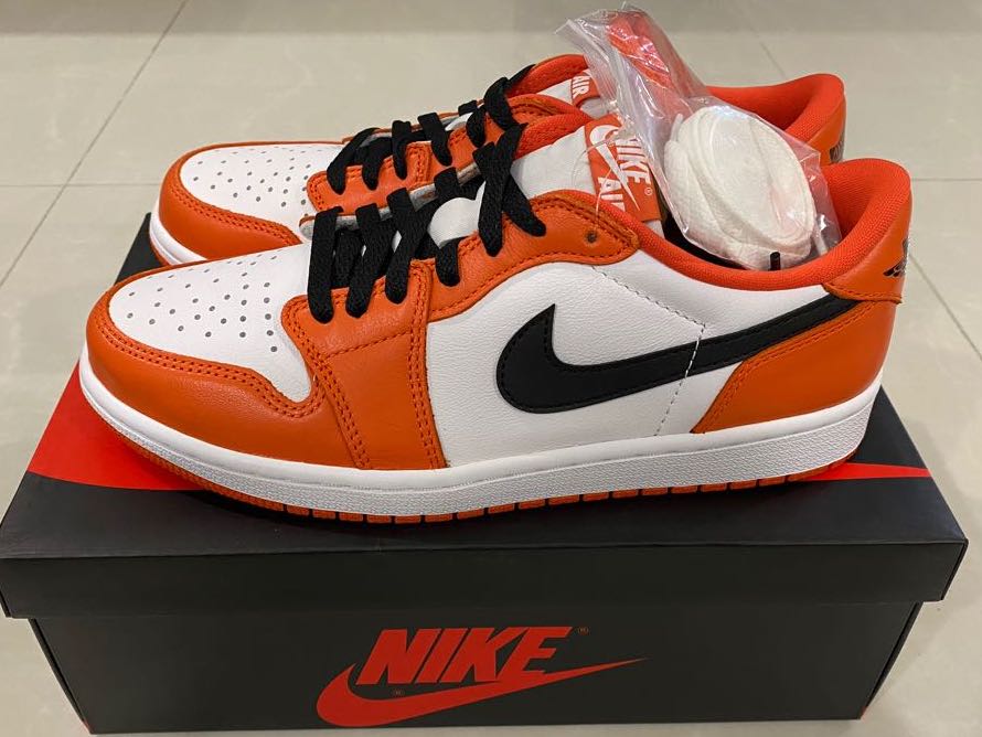 jordan 1 starfish orange