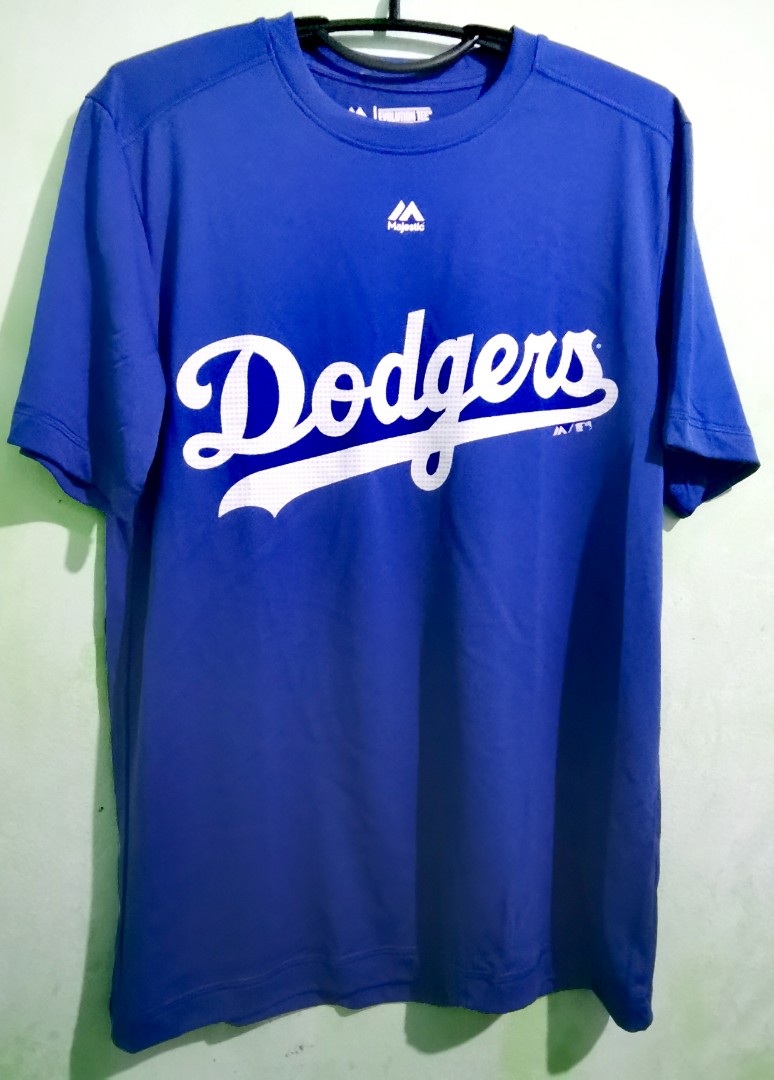 LA DODGERS MAJESTIC EVOLUTION TEE COOL BASE, Men's Fashion, Tops & Sets