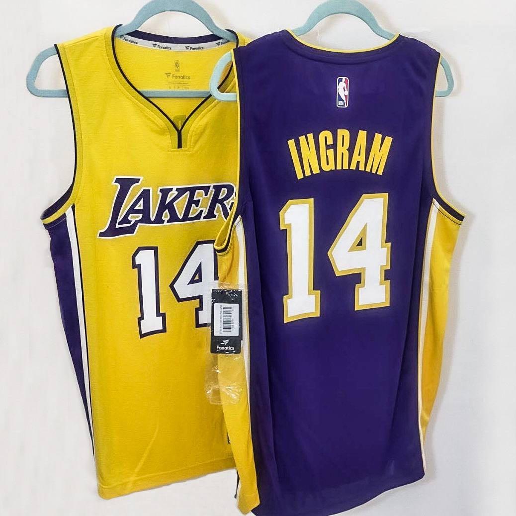 Lakers jersey yellow violet 2025