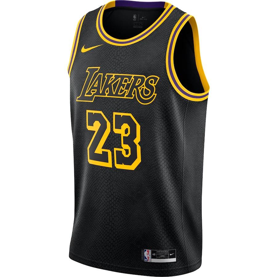 LEBRON JAMES BLACK MAMBA JERSEY, Men's Fashion, Activewear on Carousell