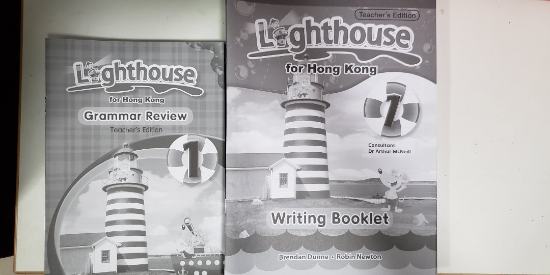 Lighthouse Grammar Review, Writing Booklet 112, 興趣及遊戲, 書本 & 文具, 書本及雜誌