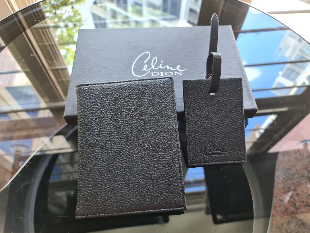 Limited edition Celine Dion Passport holder and luggage tag, Women's