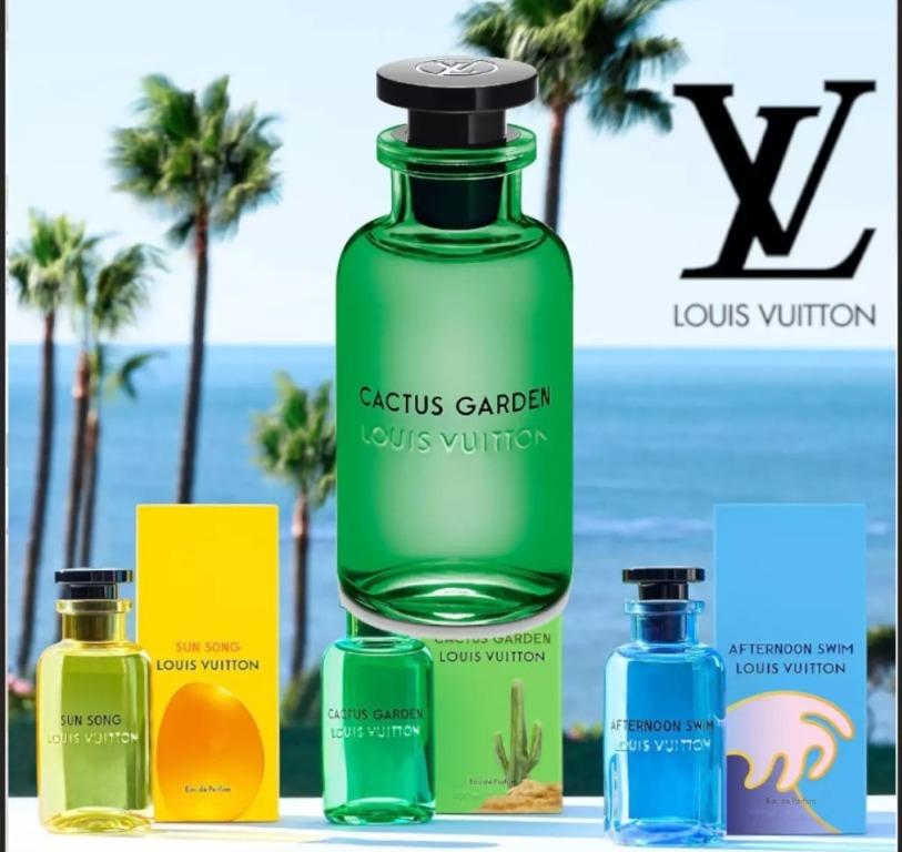 Louis Vuitton Les Parfums Afternoon Swim, Cactus Garden, Sun Song