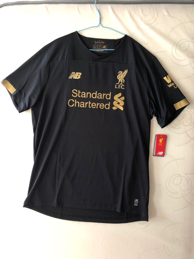 Liverpool black clearance gk jersey