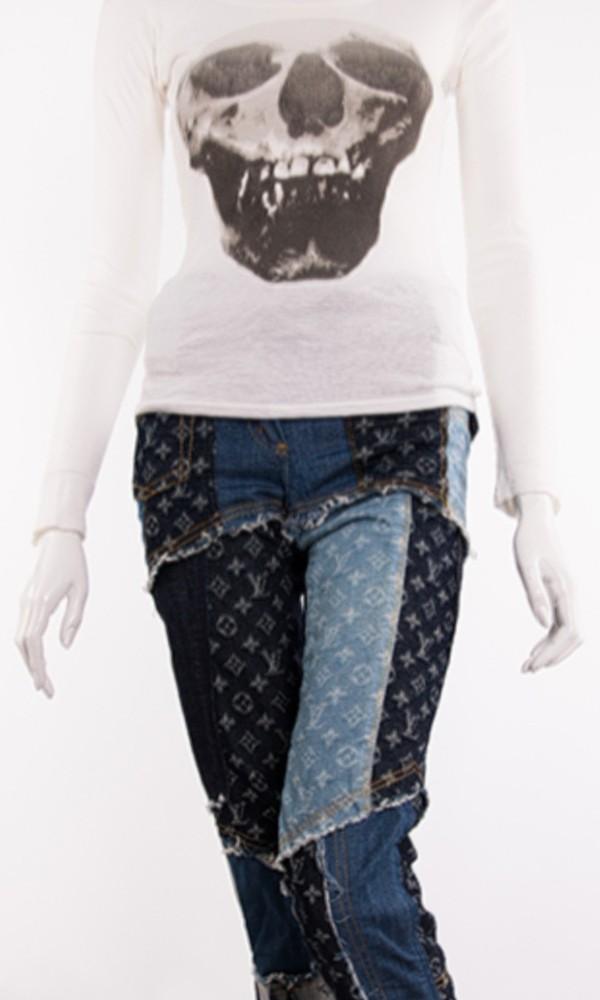 Louis Patchwork jeans, Women's Fashion, Jeans on Carousell