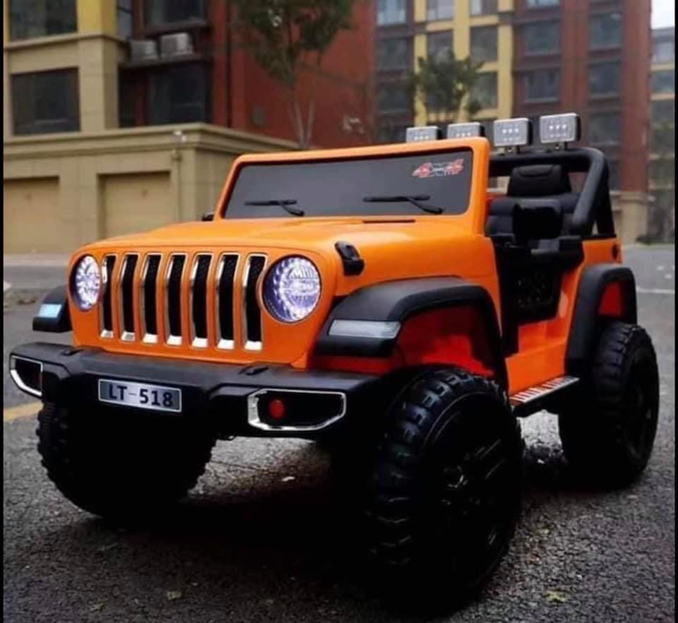 lT 518 Jeep Ride on Toy Car for kids rechargeable and remote control
