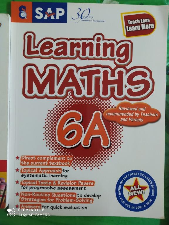 Math Exercises, Activity, Enrichment Drills for Mastery, Problem Solving skills (Category: Textbooks) located in Mandaluyong City. Submitted by thethrifthaul (Listing ID 1114137355, Image 1). Description: 100 Challenging Maths Word Problems & Solutions Book 4. P150 Book 6. 150 Learning Maths 6A. P150 -non routine questions to develop strategies for problem solving.