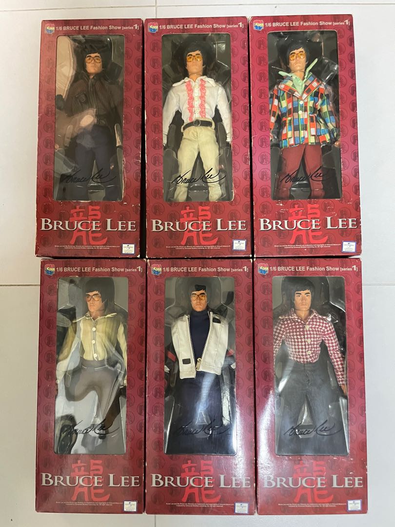 Medicom Bruce Lee Fashion Show Figure Series 1 全套6隻, 興趣及遊戲