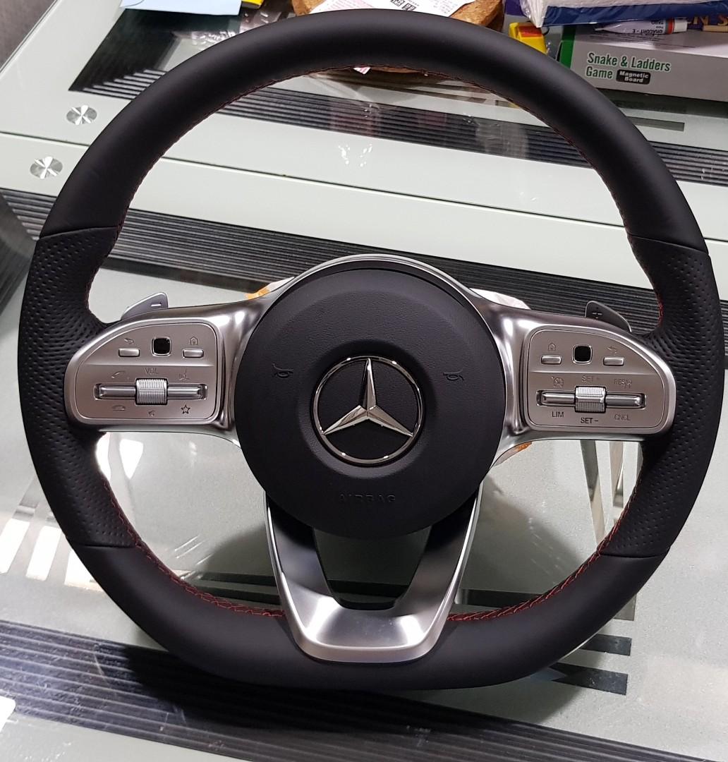 Mercedes W5 C Class Fl 18 19 C160 C180 C0 C300 C43 Amg Steering Car Accessories Accessories On Carousell