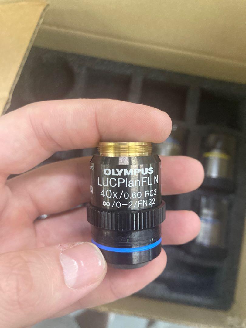 Microscope lenses for Olympus and Zeiss, Photography, Lens & Kits on Carousell