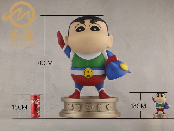 Miro Studio - Crayon Shin Chan- Action Kamen, Hobbies & Toys, Toys & Games  on Carousell