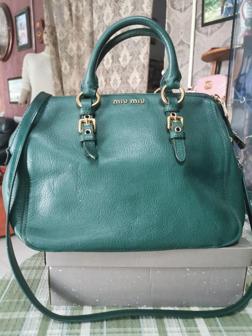 Miu miu hotsell bowling bag
