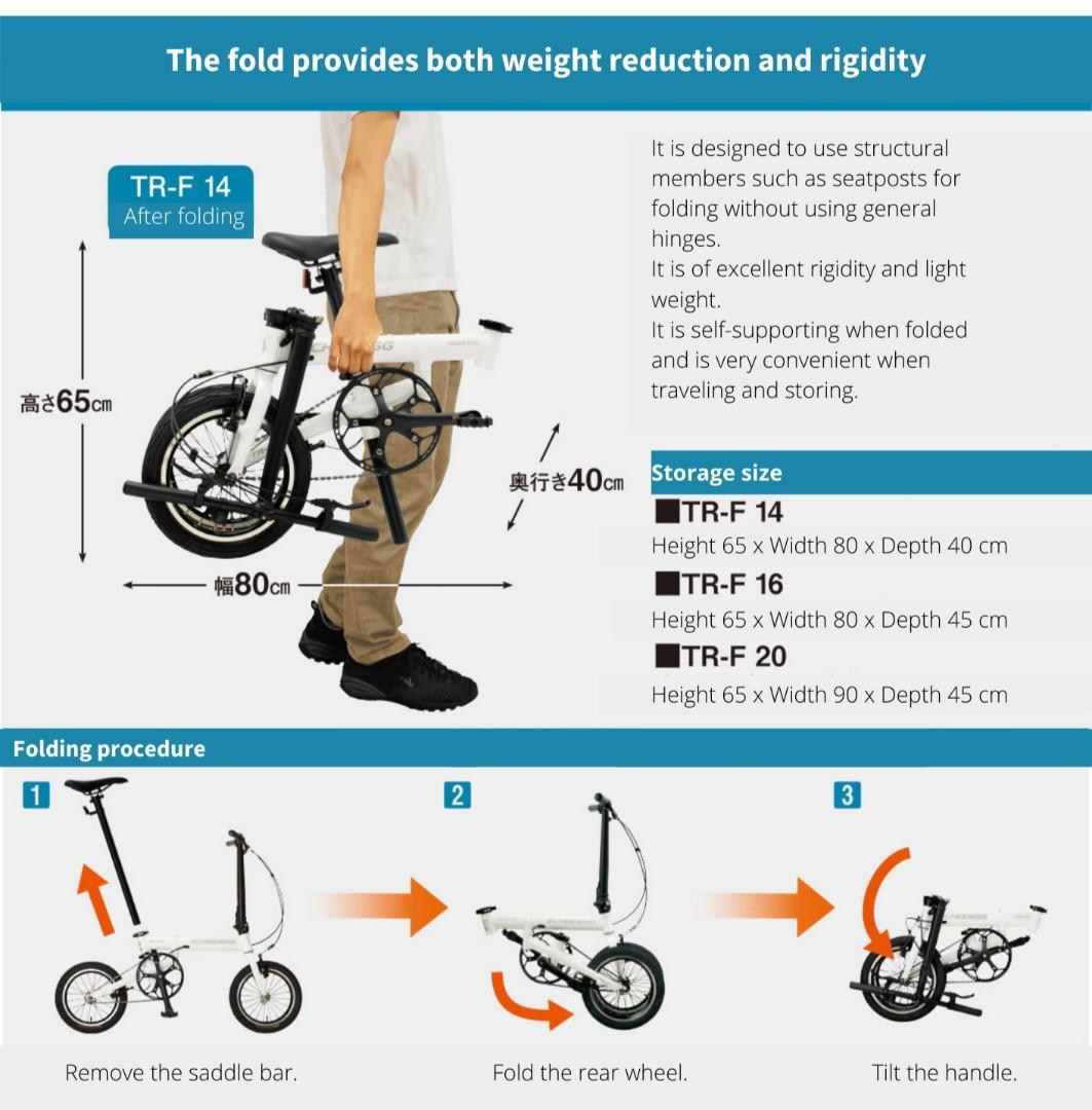 Scheidegg folding bike sales