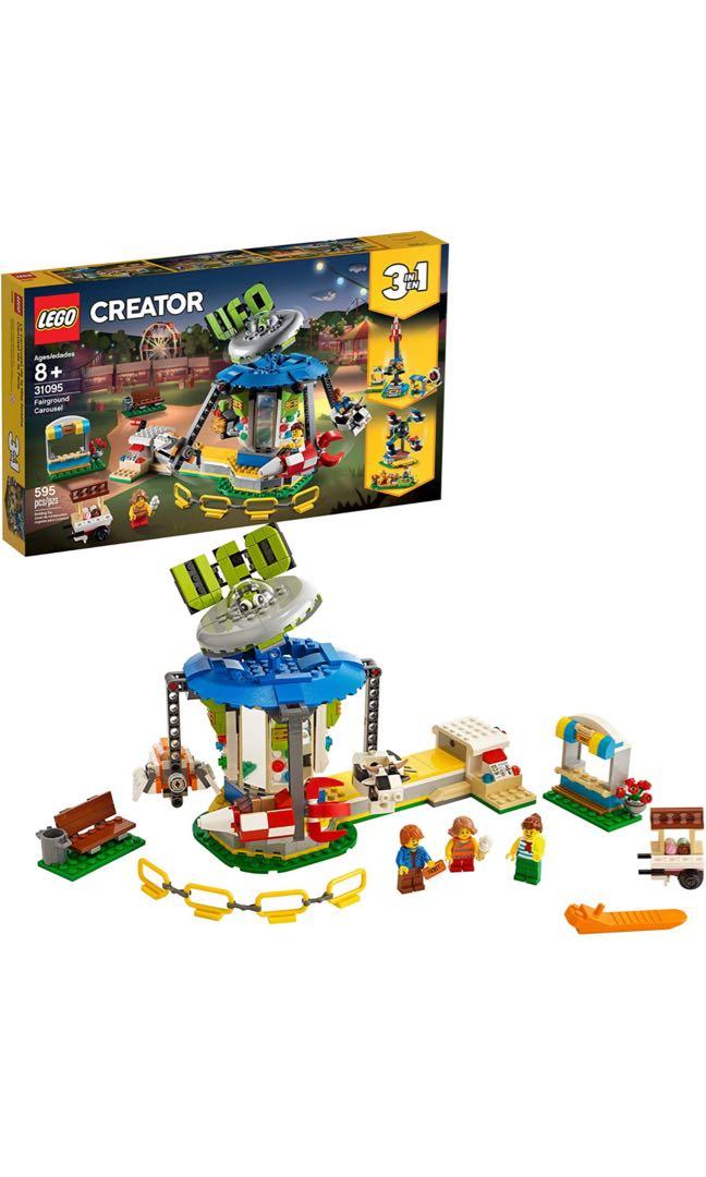 New LEGO CREATOR Fairground Carousel ufo funfair playground bricks Hobbies Toys Toys Games on Carousell