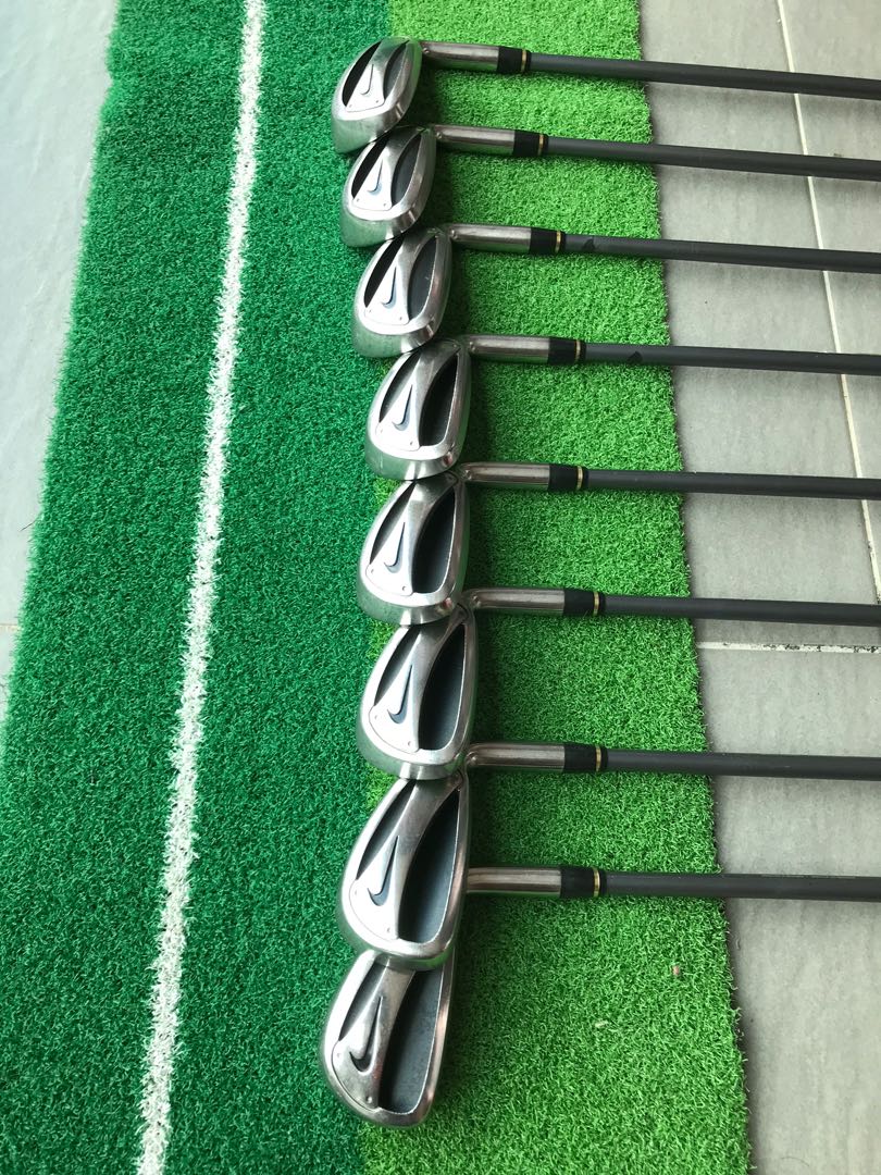 Baleinwalvis dichtheid Kruipen Nike golf clubs iron set (3-P 8 irons), Sports Equipment, Sports & Games,  Golf on Carousell
