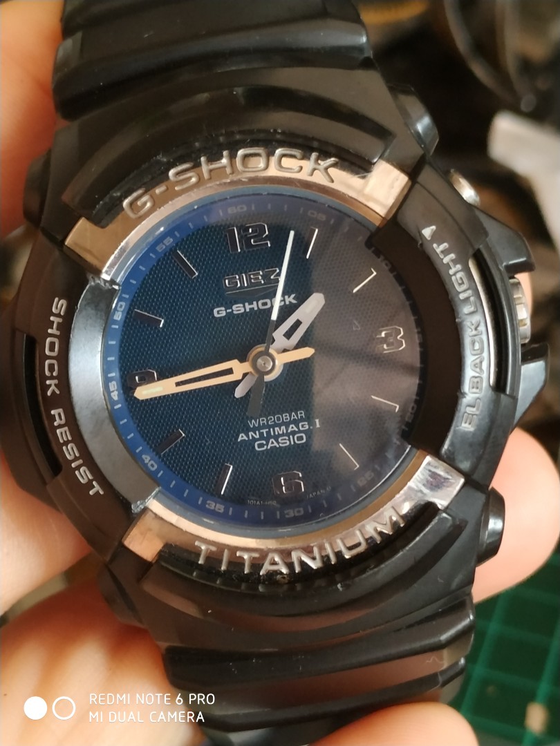 G shock on sale giez titanium