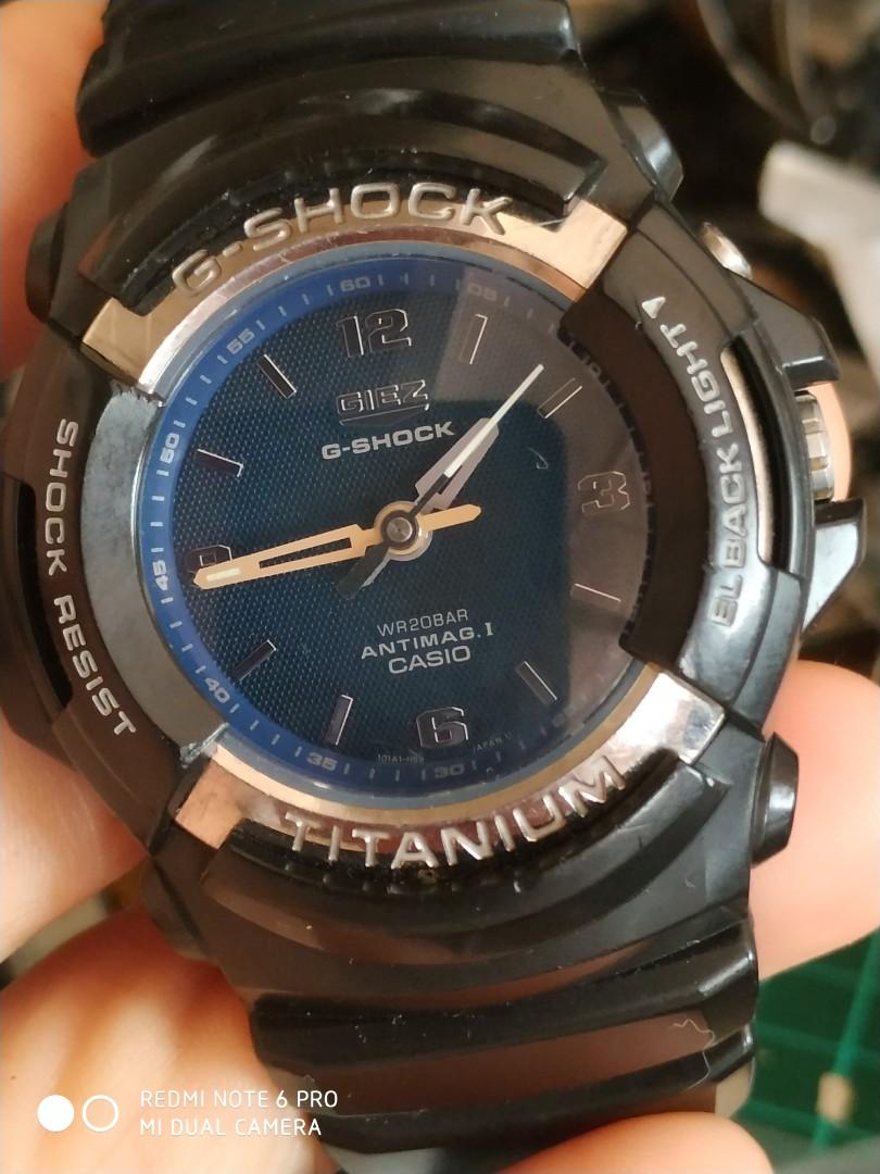 Original Casio g shock Giez titanium watch Men s Fashion Watches