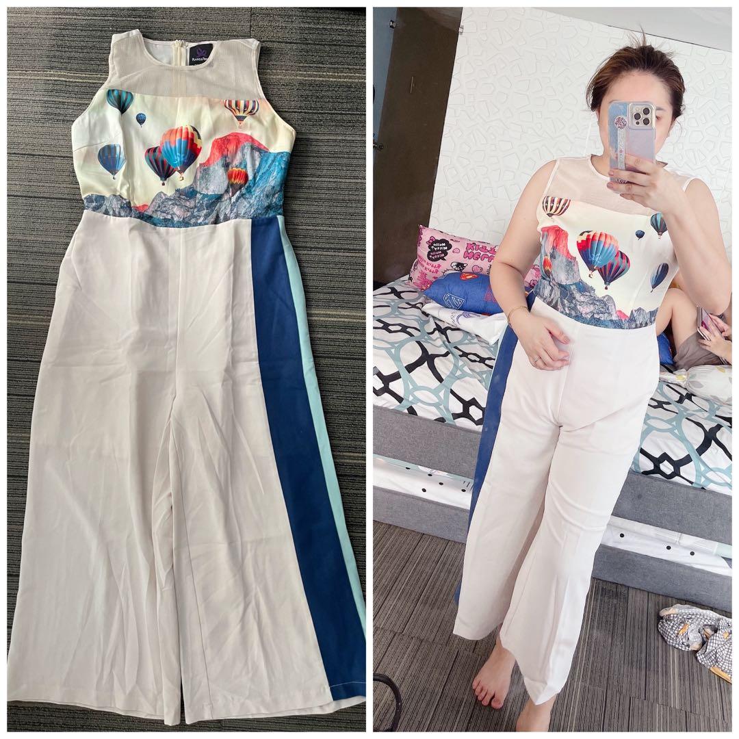 Plains and prints pantsuit outlet