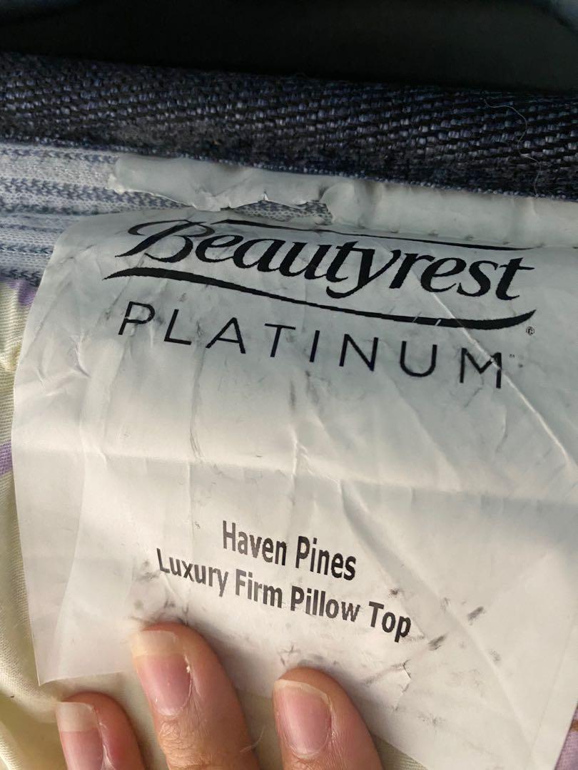 Beautyrest platinum haven pines luxury cheap firm