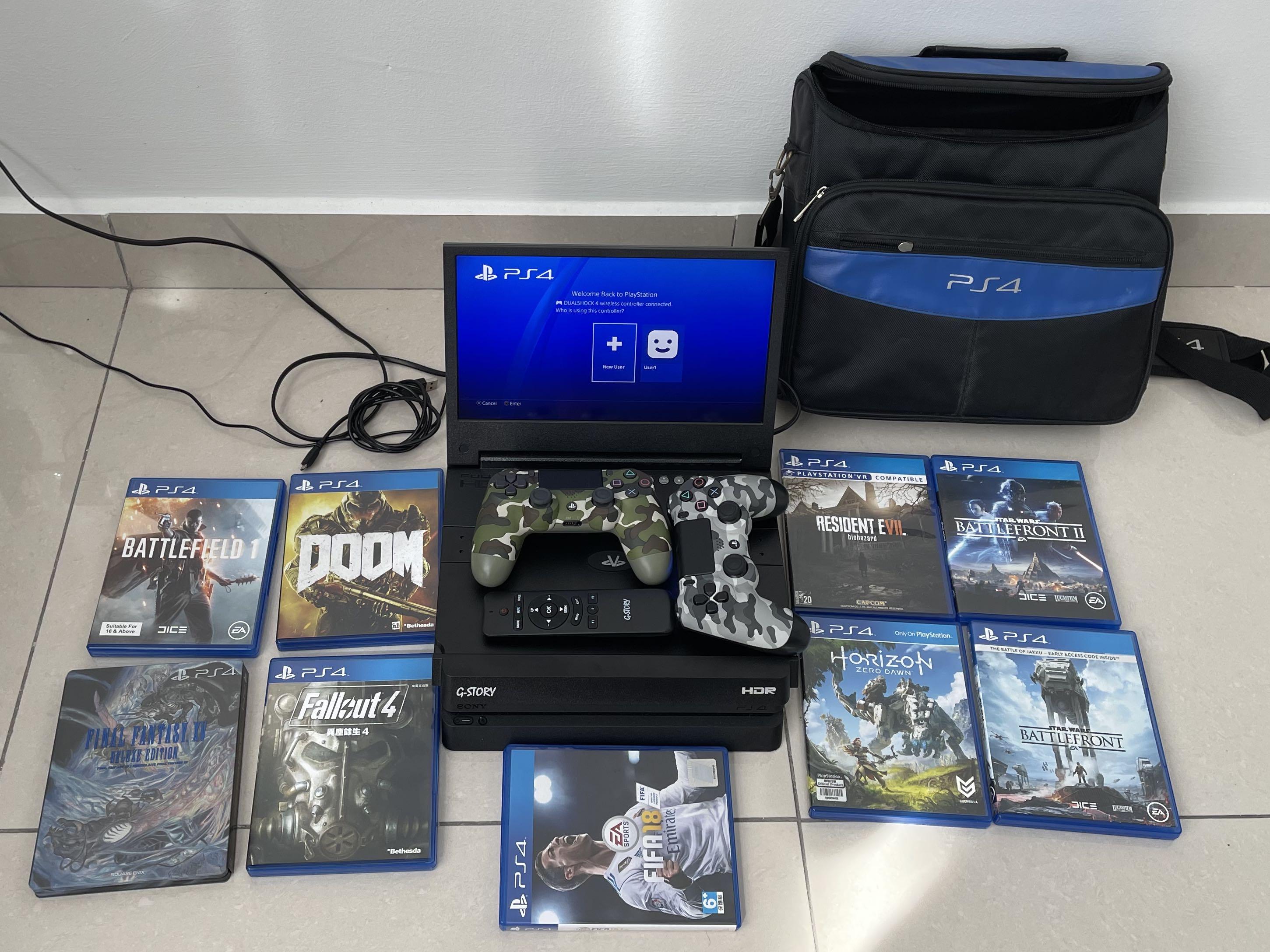 Ps4 travel bag deals with screen