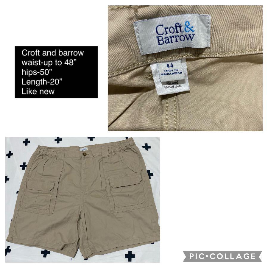 Plus size shorts croft and barrow 