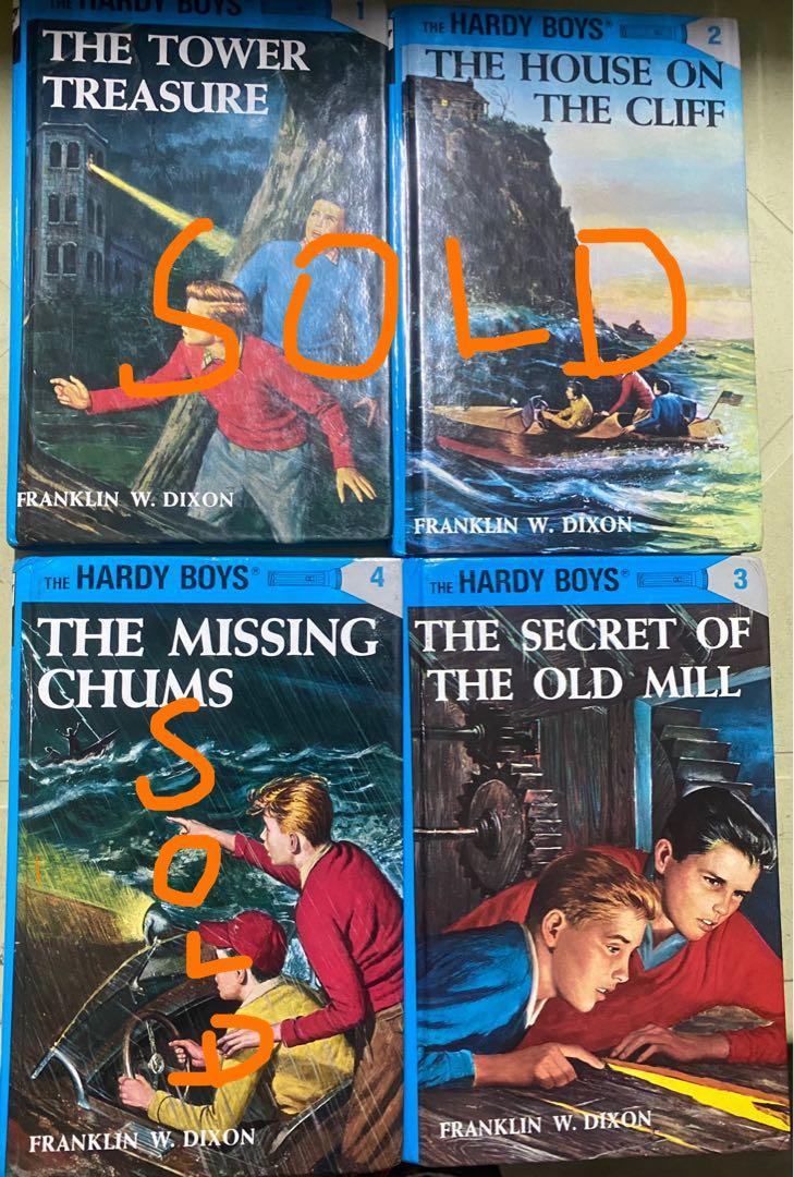 Preloved Hardy Boys Hardbound books (Category: Storybooks) located in Quezon City. Submitted by wkouy (Listing ID 1095346152, Image 1). Description: Preloved Hardy Boys Hardbound books. All In good Condition . Most volumes are like new, only few volumes are pretty old. Get one free soft bound hardy boys for every 10 books purchased. Get two free Soft bound hardy boys for every twenty books purchased! Hurry while available. Get more freebies hardy