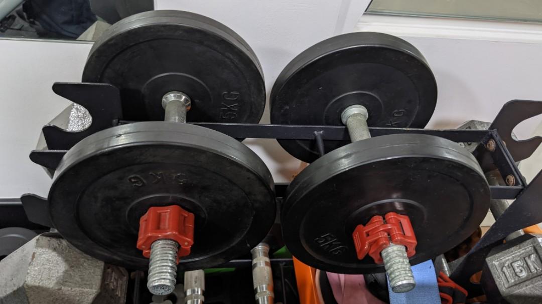 Exercise dumbbell price clearance