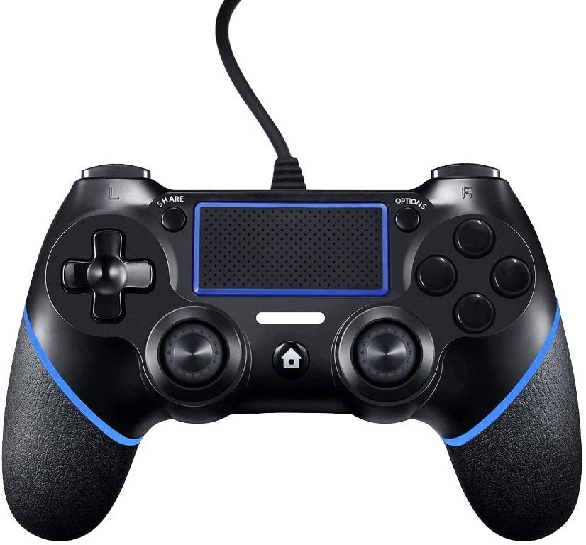 Ps4 Wired Controller For Playstation 4 Professional Usb Ps4 Wired Gamepad Compatible With Pc Windows 7 8 Xp 1771 Video Gaming Gaming Accessories Controllers On Carousell