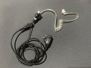 PSR 無線電對講機專用 / 空氣導管耳機麥克風